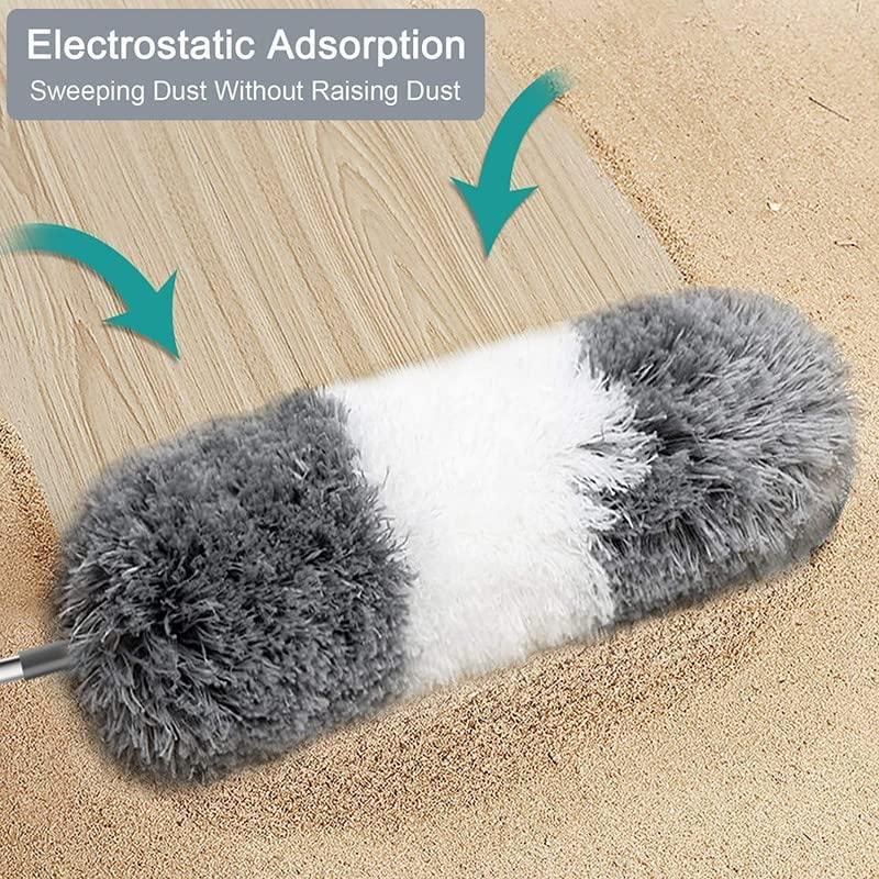 Flexible Mop Duster With 8 Ft. Long Rod