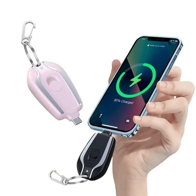 1500 mAh Mini Key Chain Power Bank